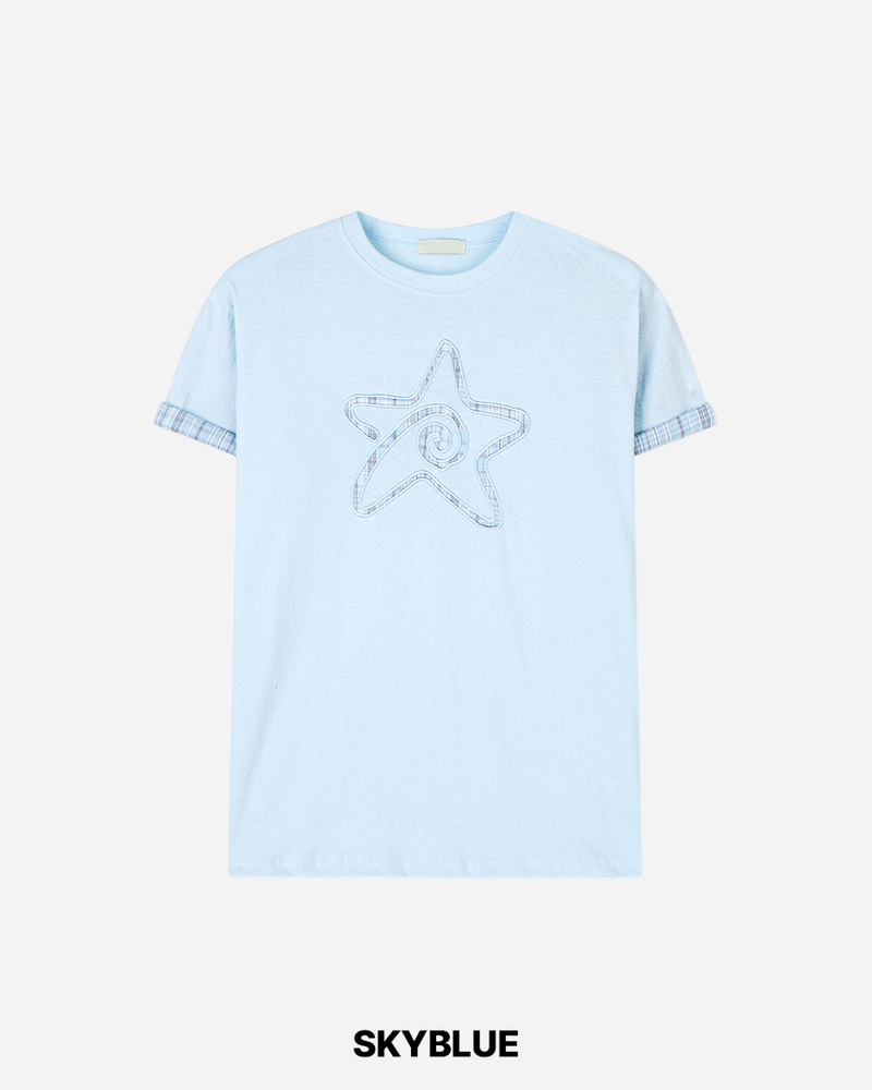 Mard Patch Rol-up Short Sleeve T