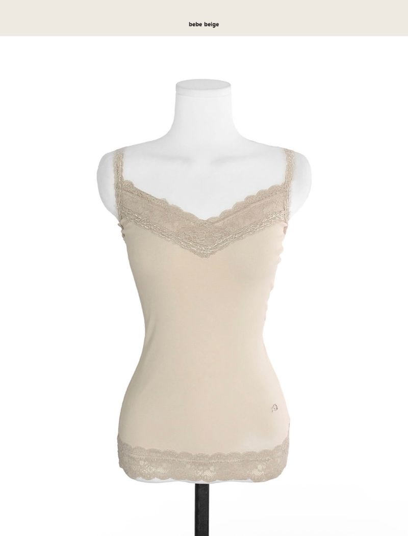 [♡MADE♡] 98 bebe lace sleeveless top ♥ 