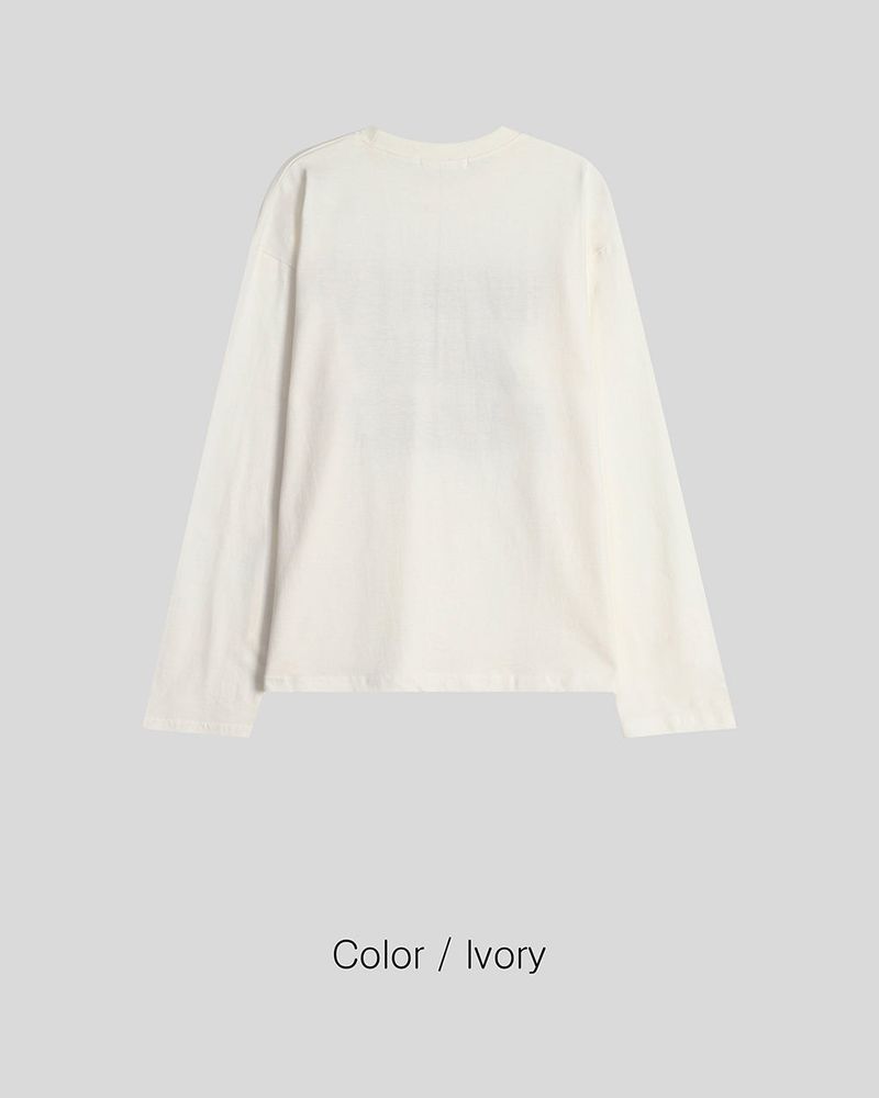 Text Regular Fit Long Sleeve