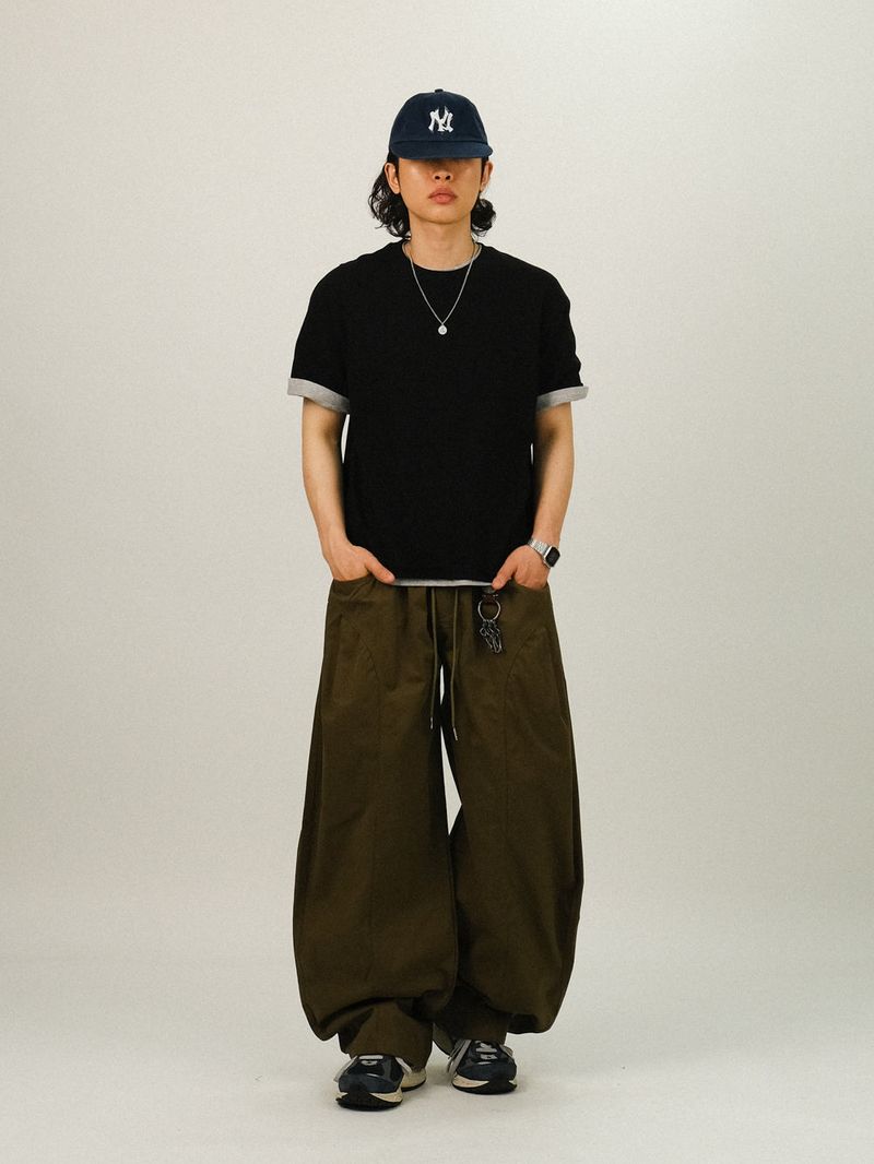 CO WIDE BANDING PANTS