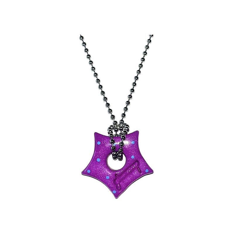 gleameep（グリームイープ）の「gleaming スタードットネックレス [purple]（アクセサリー）」