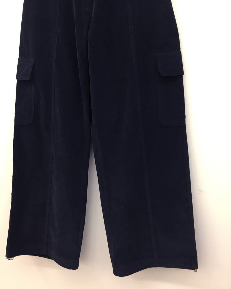 Corduroy Pintuck Cargo Pants (3color)