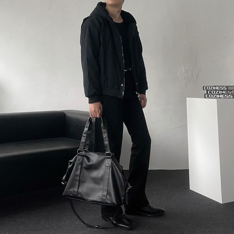 Mink fur lining hooded jacket (2colors/DP21917)