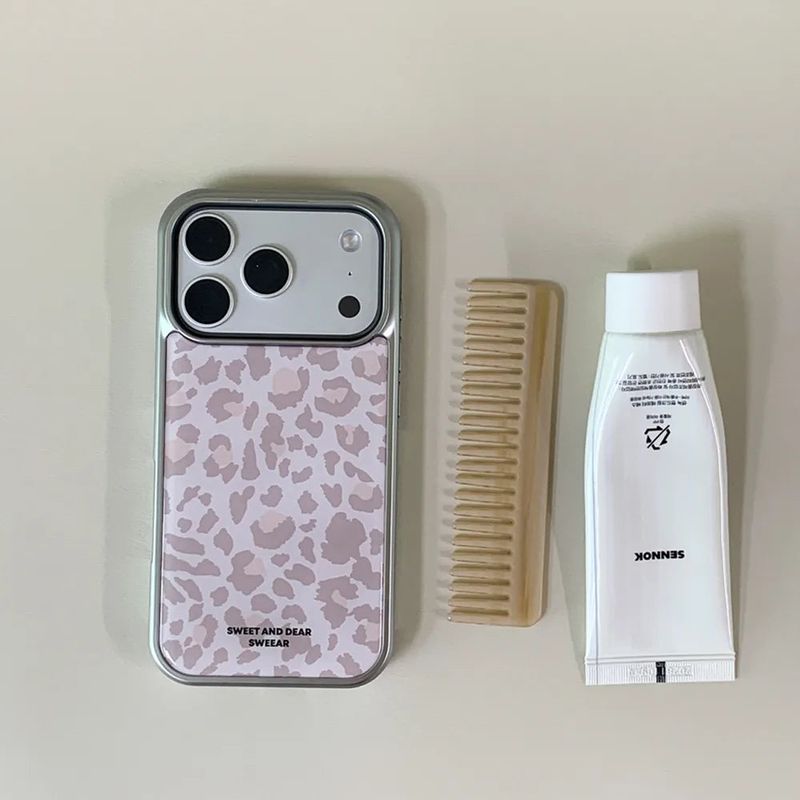 MOOD LEOPARD CASE (PINK BEIGE)