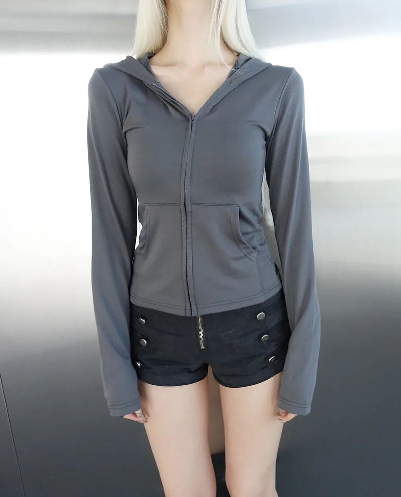 Comfy Slim Zip-Up