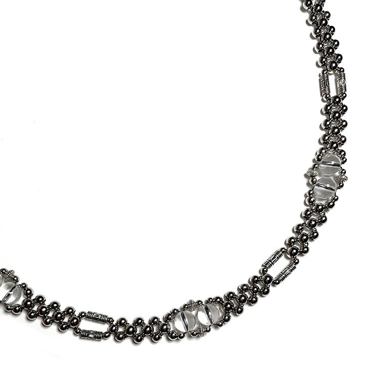 Crystal Ball Chain Necklace(wear by Aespa Winter)