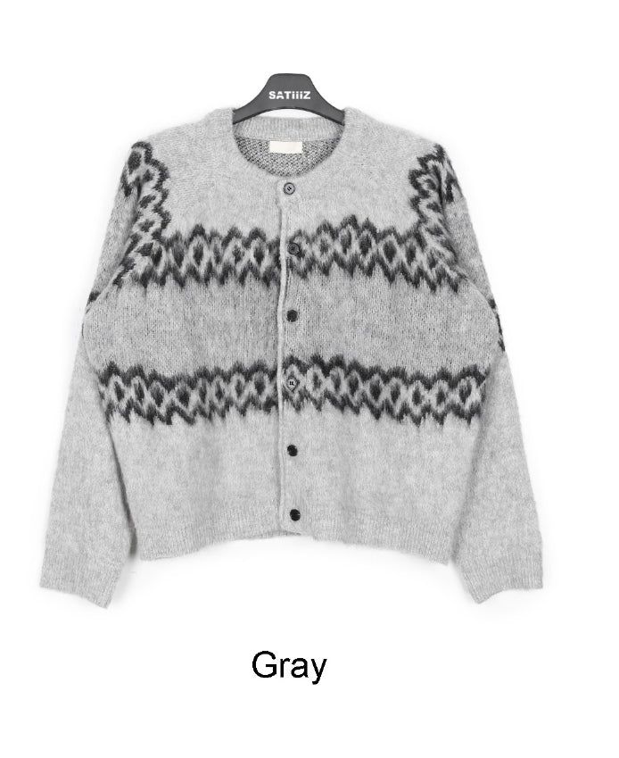 Repel Hairy Nodrick Crop Cardigan