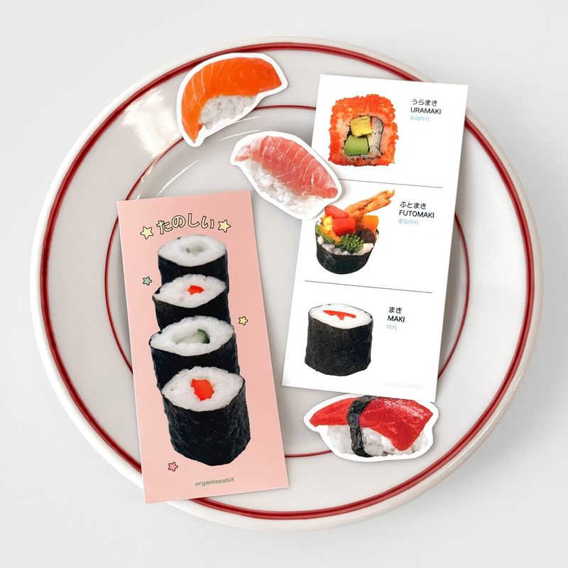oab sushi pack / scrap sticker set
