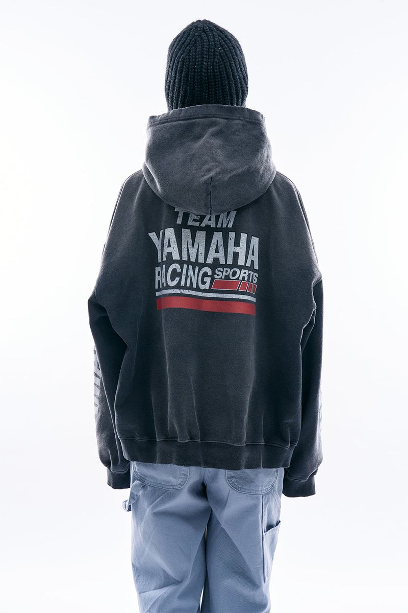 Team racing heavy pigment hoodie