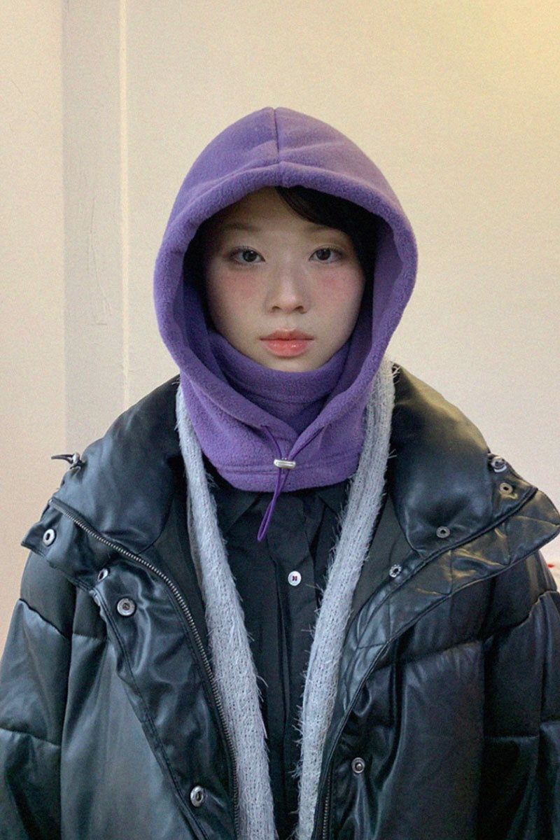 PolarFleece Balaclava (Fade purple)