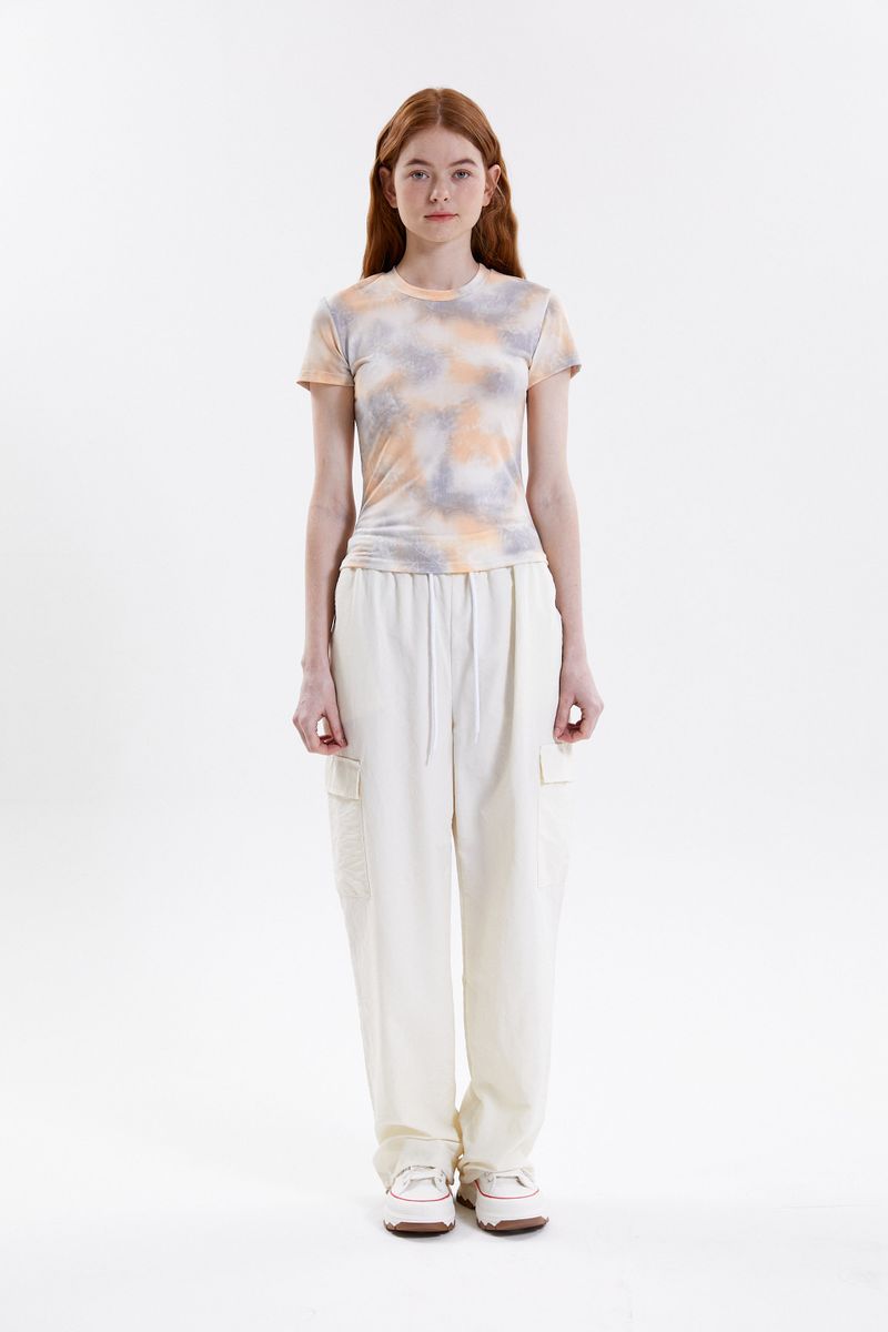 PINK PINEAPPLE（ピンクパイナップル）の「TIE DYE TIGHT T.SHIRT（Tops）」