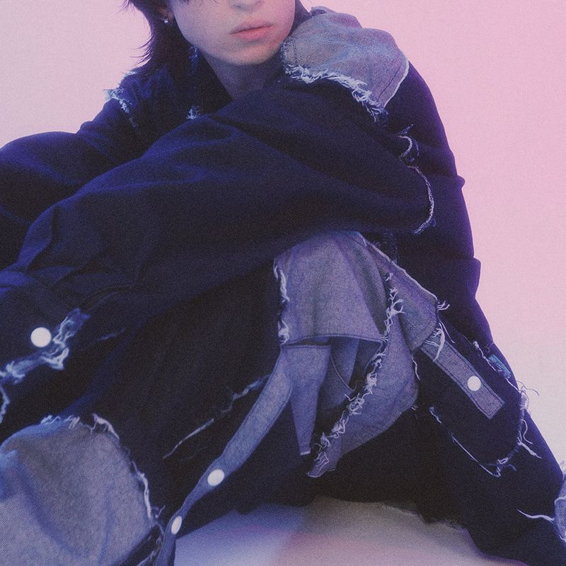 grunge denim shirt_blue