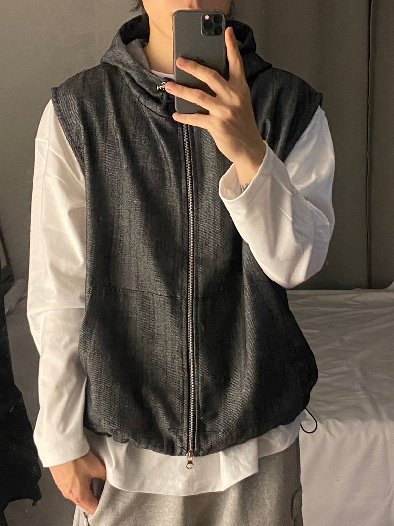 J Denim vest 2C