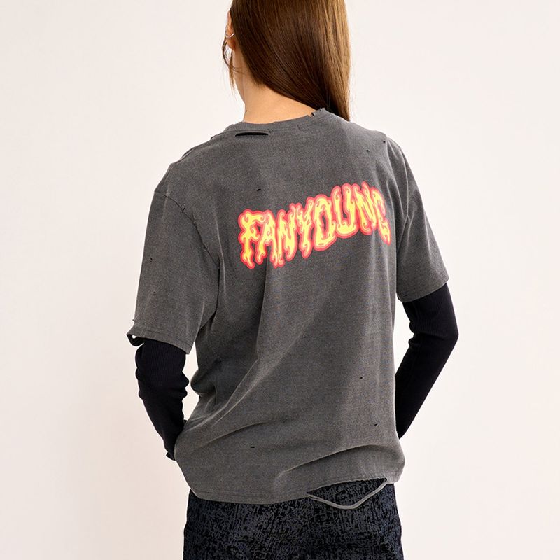 Fire Logo Vintage T