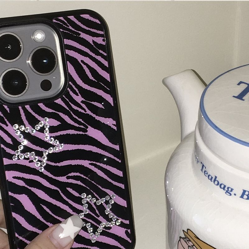 zebra bumper case (with star sticker)