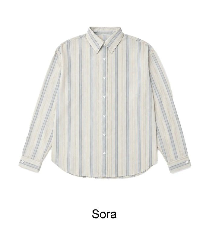 Tebe striped linen shirt