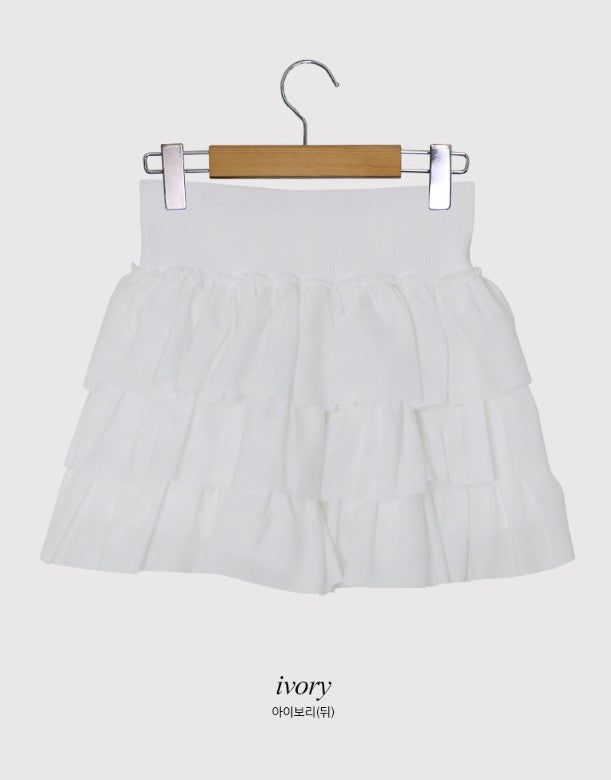 PK Cancan Mini Skirt Pants (3color)