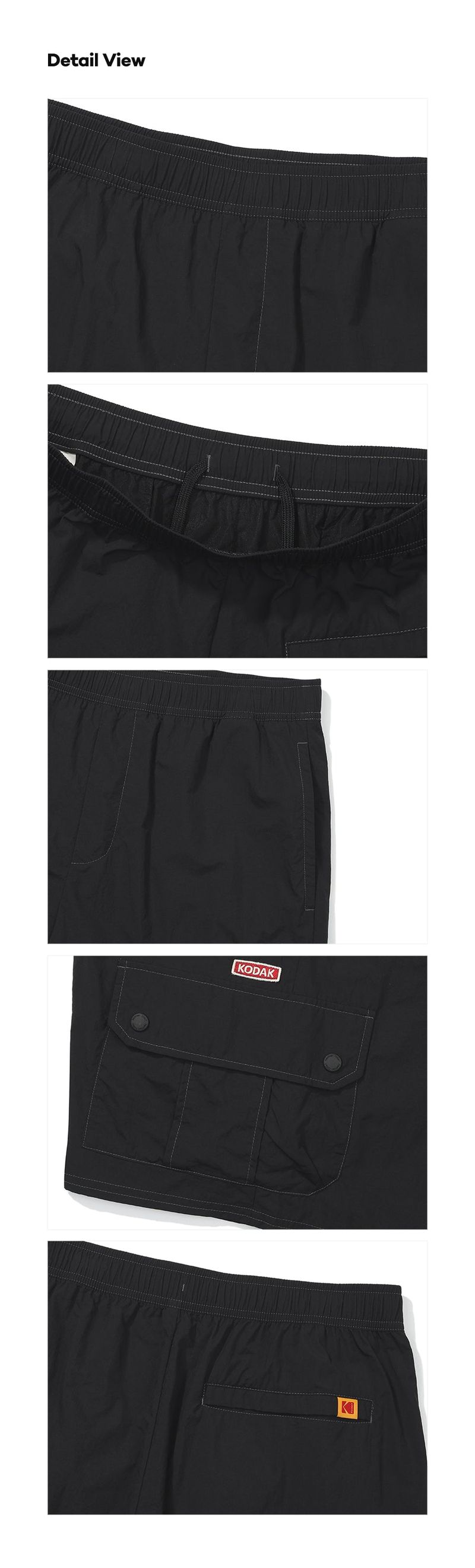 ICE POP Pocket Shorts【BLACK】