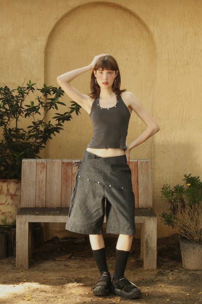 Rivet Jeans Shorts