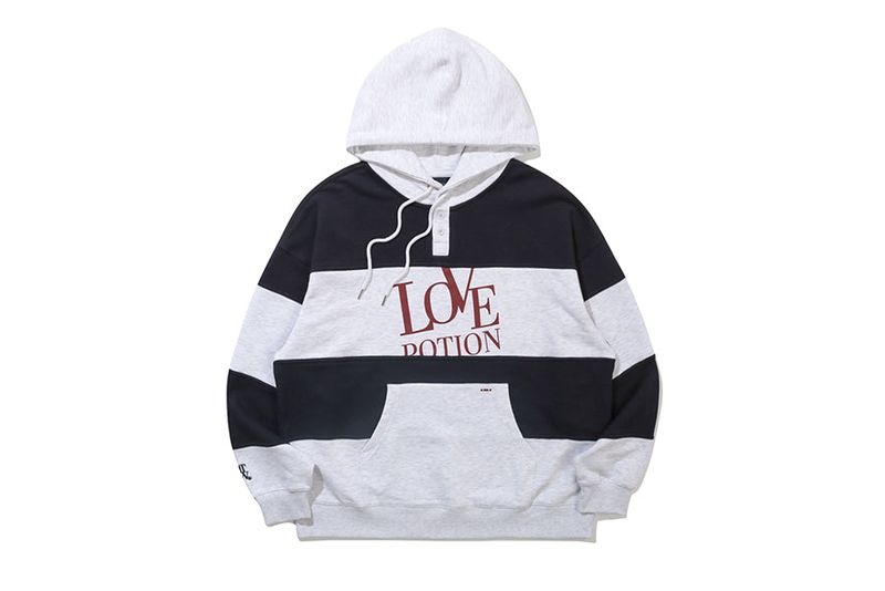 LOVE POTION HOODIE_LIGHT GREY