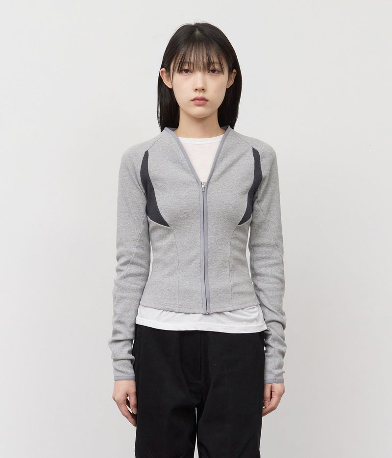 HIFIFNK(ハイファイファンク)の「(W) ハーツジップアップ(トップス)」