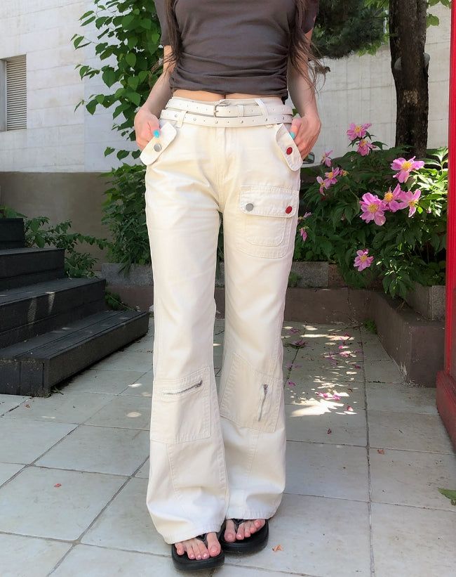 ULAN(ユレン)の「Edit Semi Bootcut Cargo Pants(Pants)」