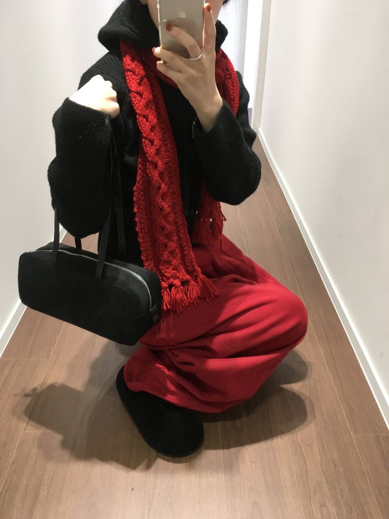 Knit Hoodie Zip-Up (3color)