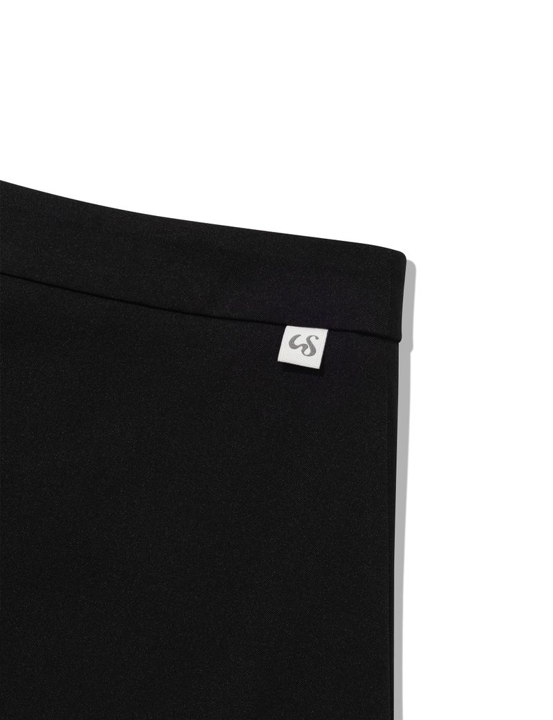 FLARED SKIRT PANTS(BLACK)