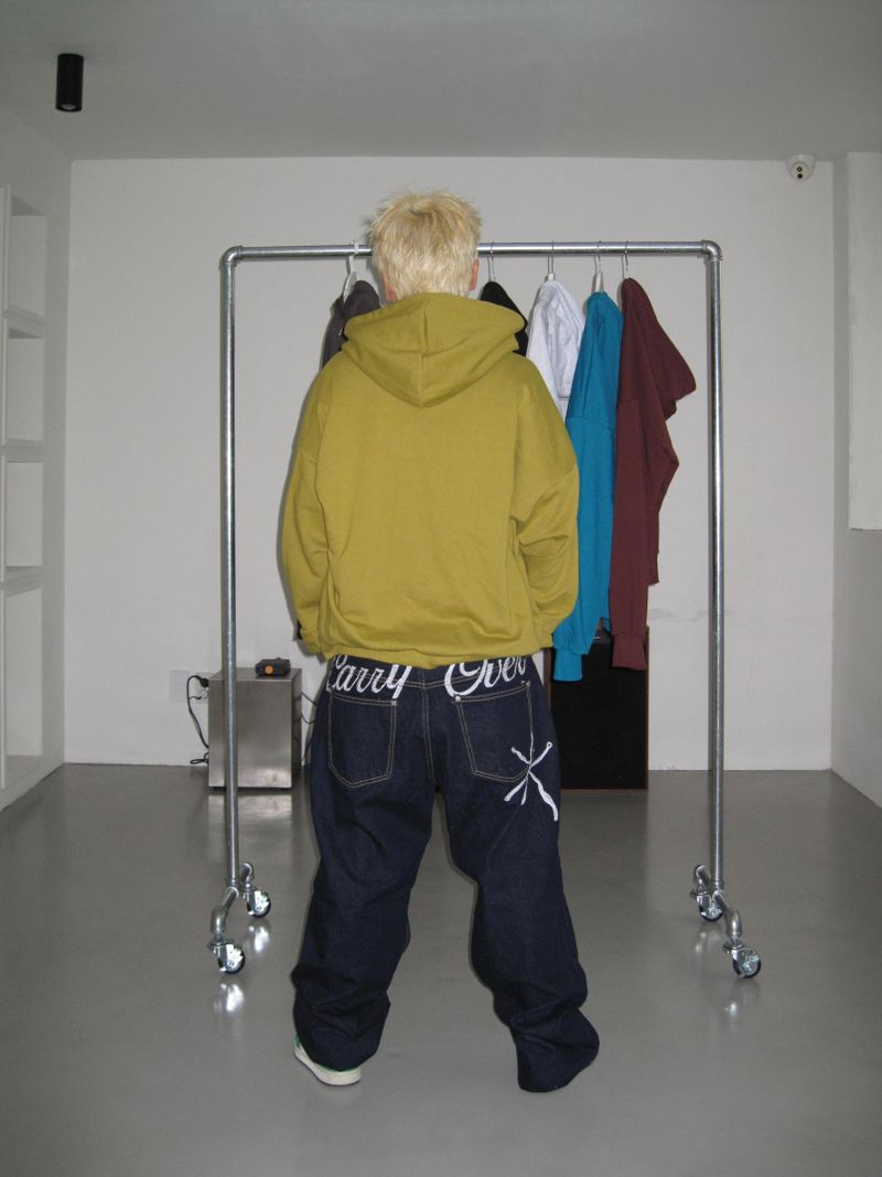 Denim Handle Pants (3c)