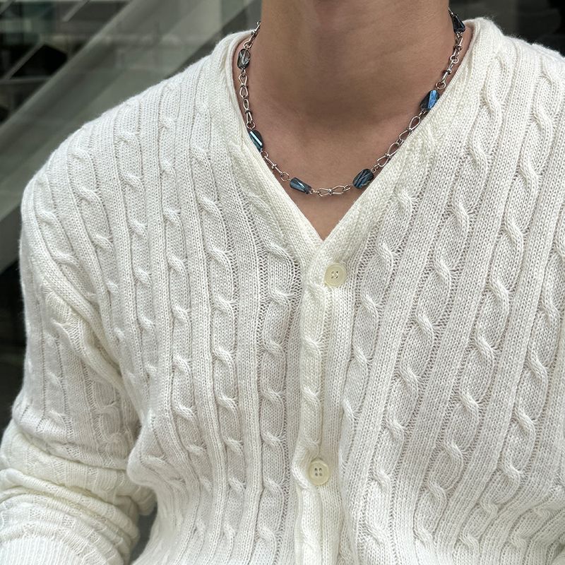 ASCLO（エジュクロ）の「ASCLO Crystal Chain Necklace (3color)（Accessories）」