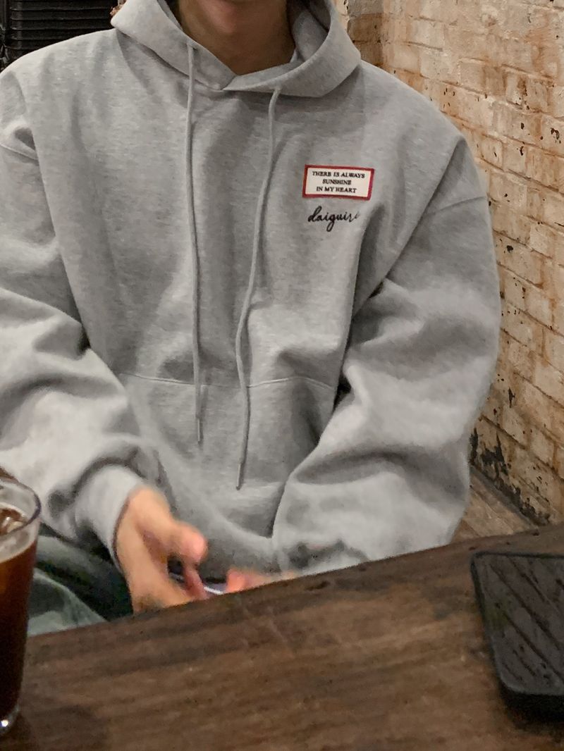 Dale patch embroidered hoodie