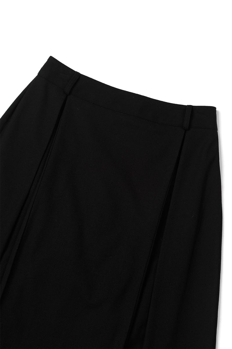 Page pintuck skirt_black