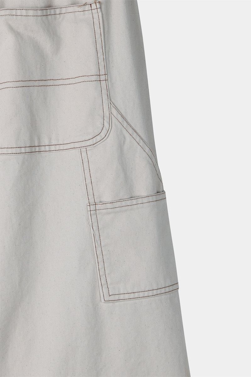 Washed Volume Carpenter Bermuda Pants