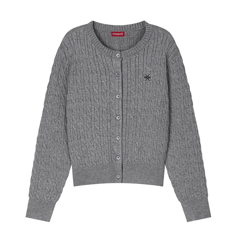 Cable-Knit Cardigan (26FOU-HDZP02)