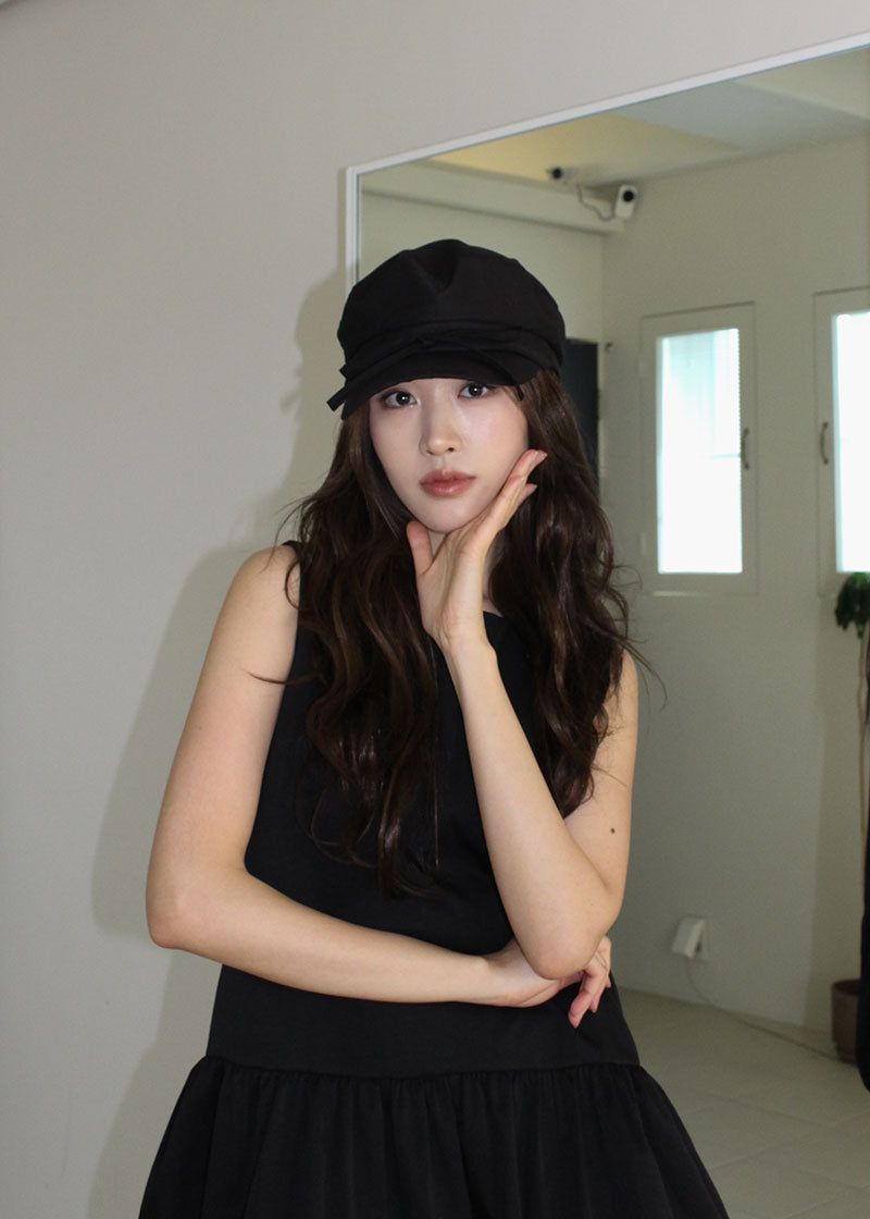 RIBBON BERET CAP