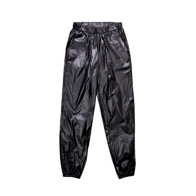 METALIC PANTS BLACK