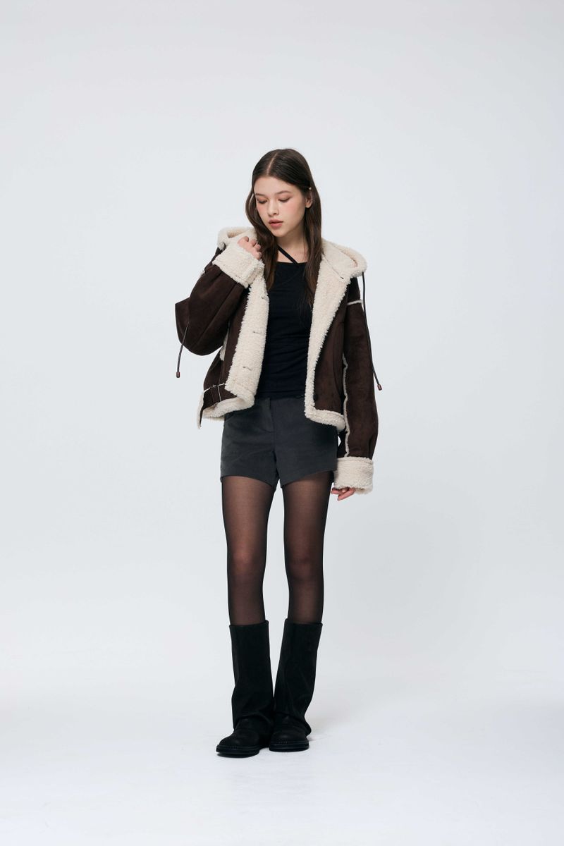  SILEN CORDUROY MICRO PANTS / CHARCOAL