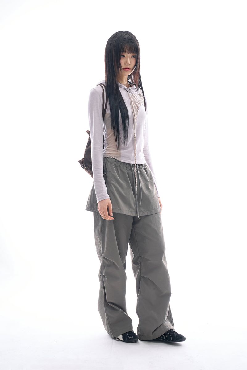 Raucohouse(ラウコハウス)の「Alicorn draped hooded tee(Tops)」