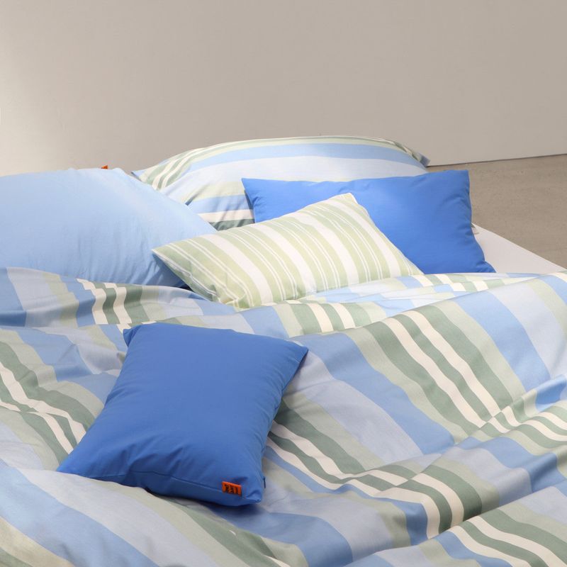 Blue raya duvet cover Qsize(200x230cm)
