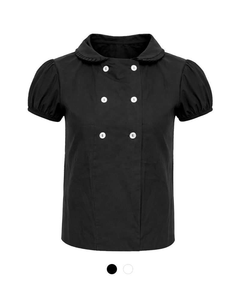 Cozy&Kitsch（コージーアンドキッチ）の「Vira Round Collar Blouse（Tops）」