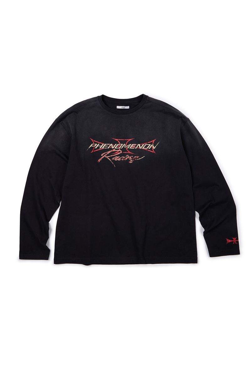 PHENOMENON L/S TEE (BLACK)