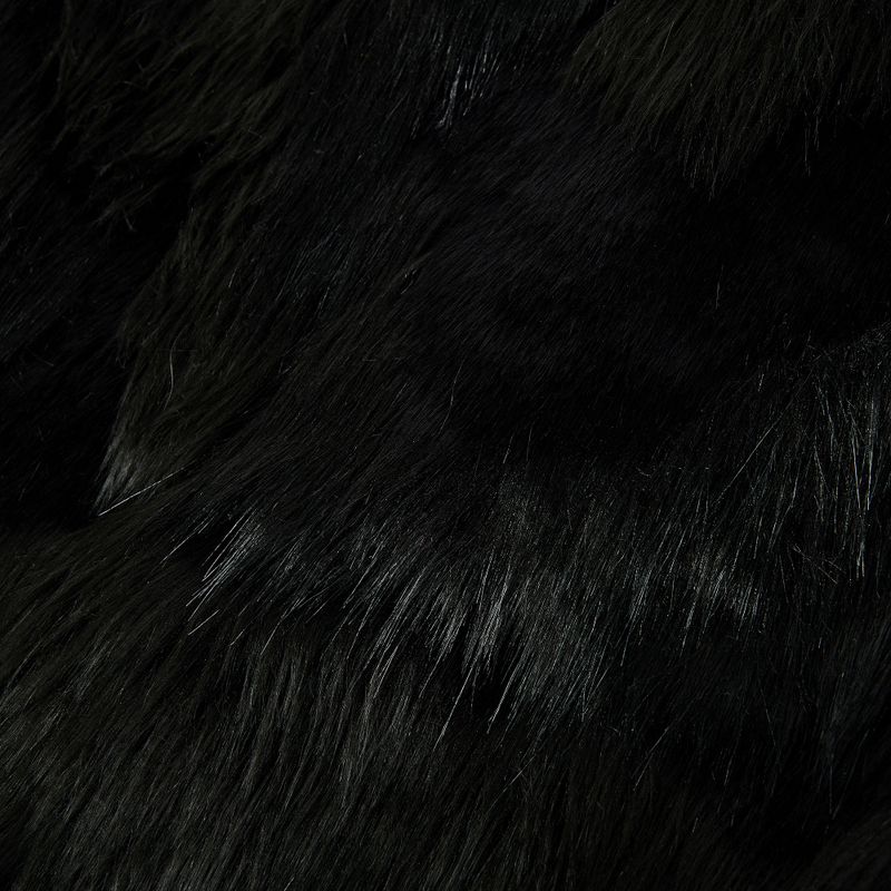Popo fur jacket BLACK
