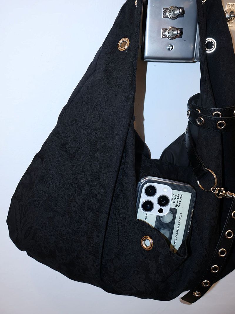 [RE-RELEASE] EYELET JACQUARD BAG