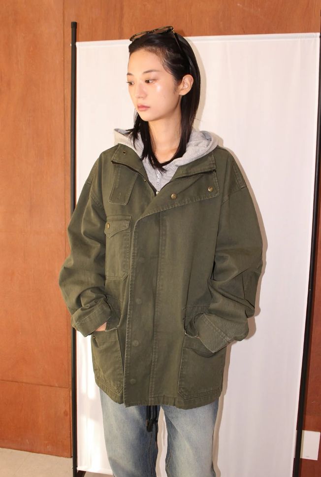 VINTAGE WASHED FIELD JACKET