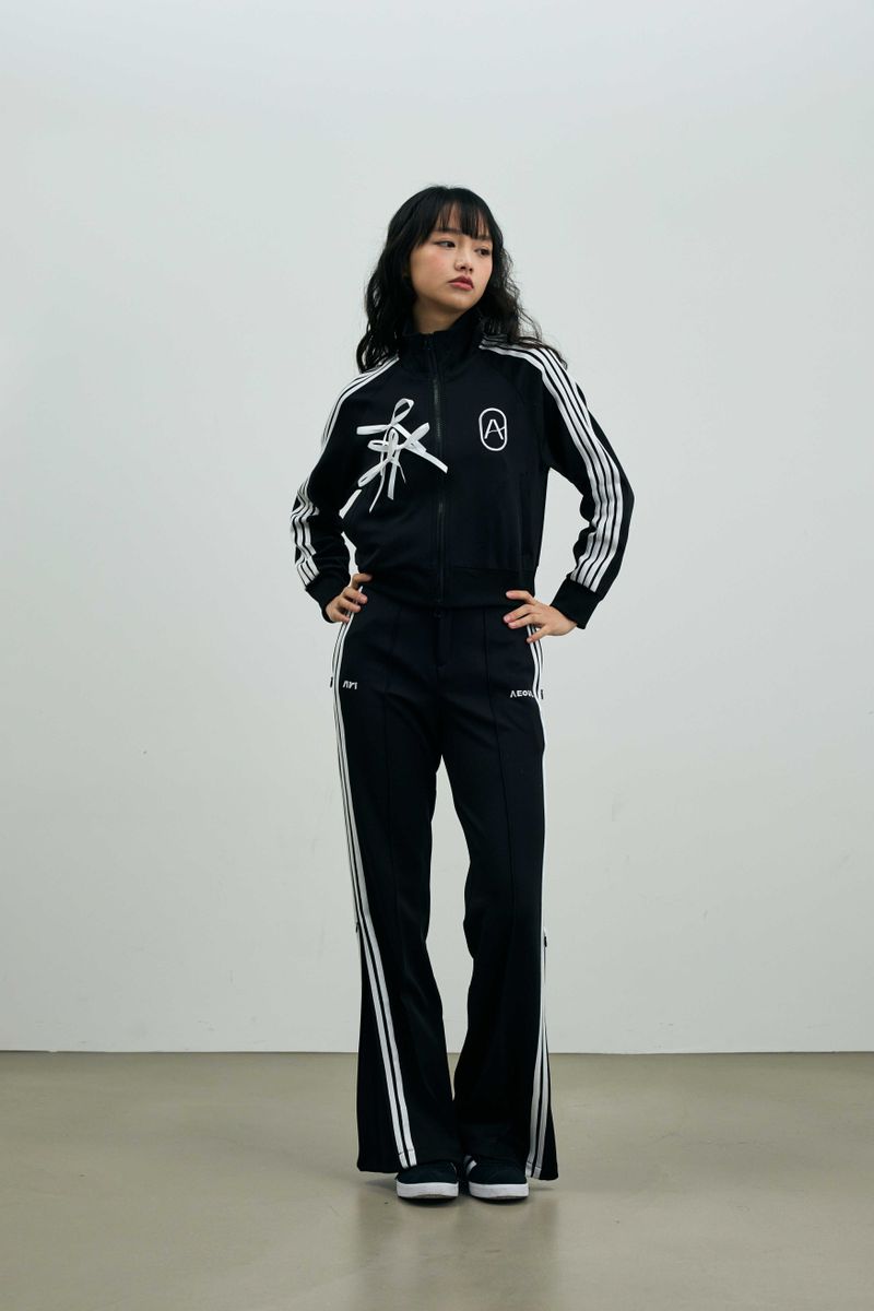 JOEL JERSEY TRACK TOP / BLACK