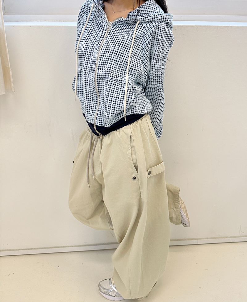ツーサイドバックルパンツ❤ - 3 COLORS