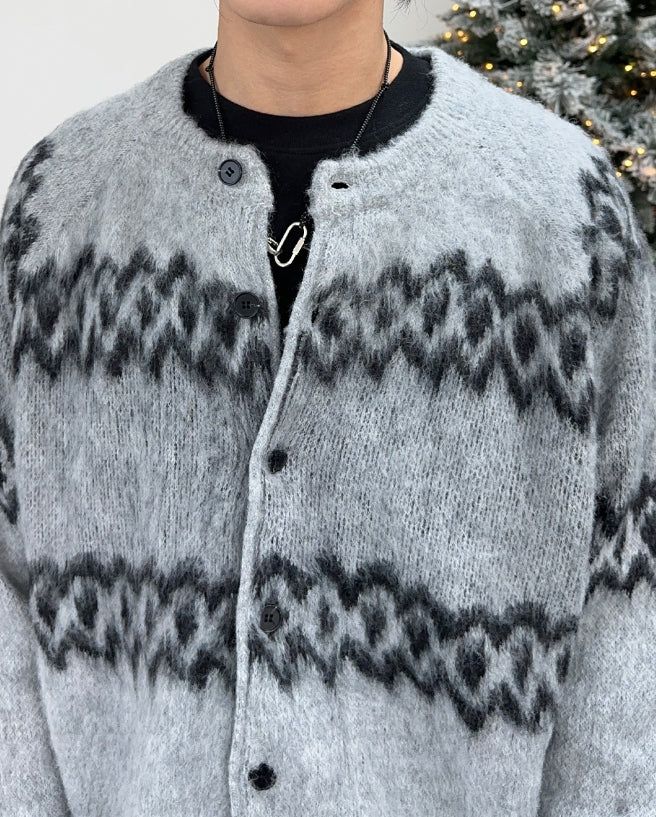 Repel Hairy Nodrick Crop Cardigan