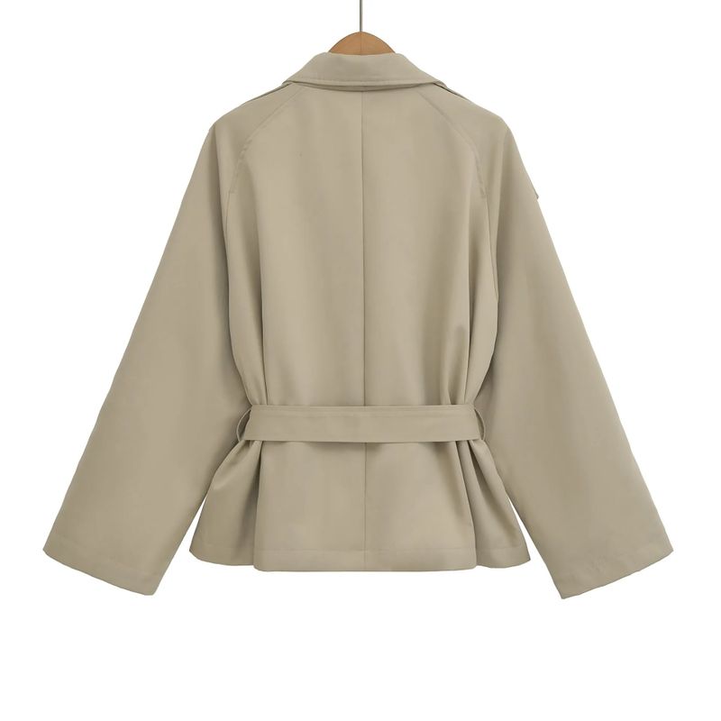 Chloe Belted Short Trench Coat