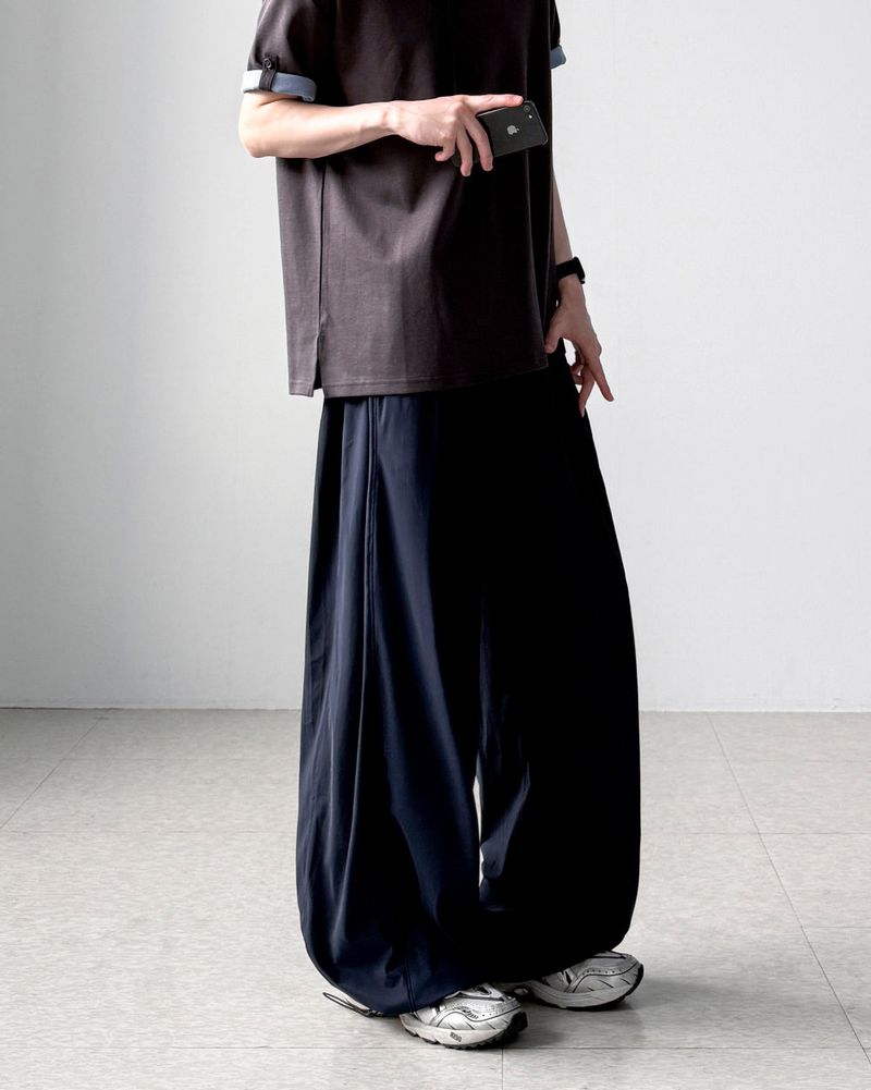 Ice Curve Wide Pants