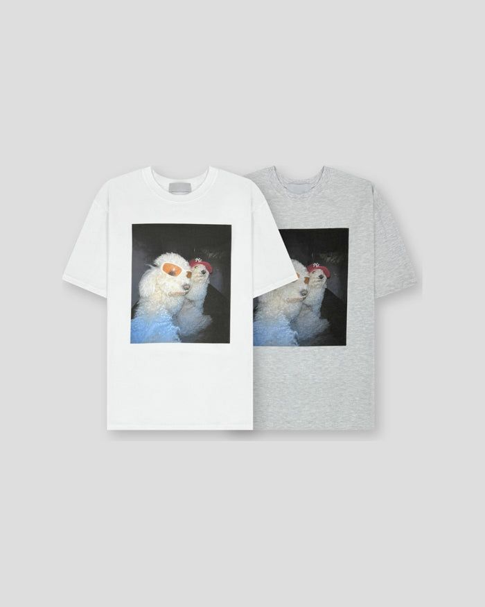 (UNISEX) Hip Dog Tee